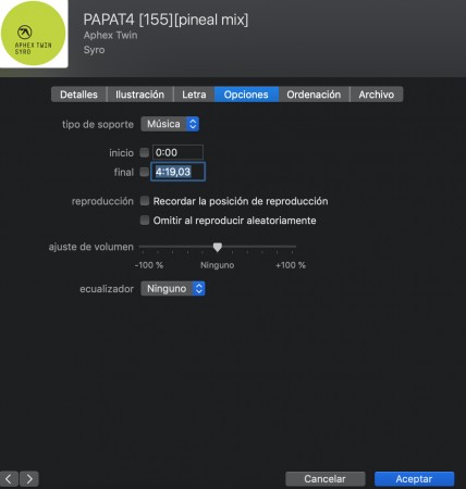 Tono llamada canción iPhone