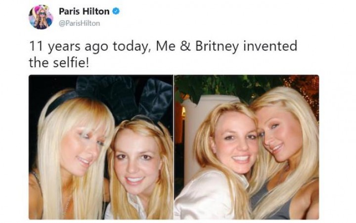 Paris Britney Selfie